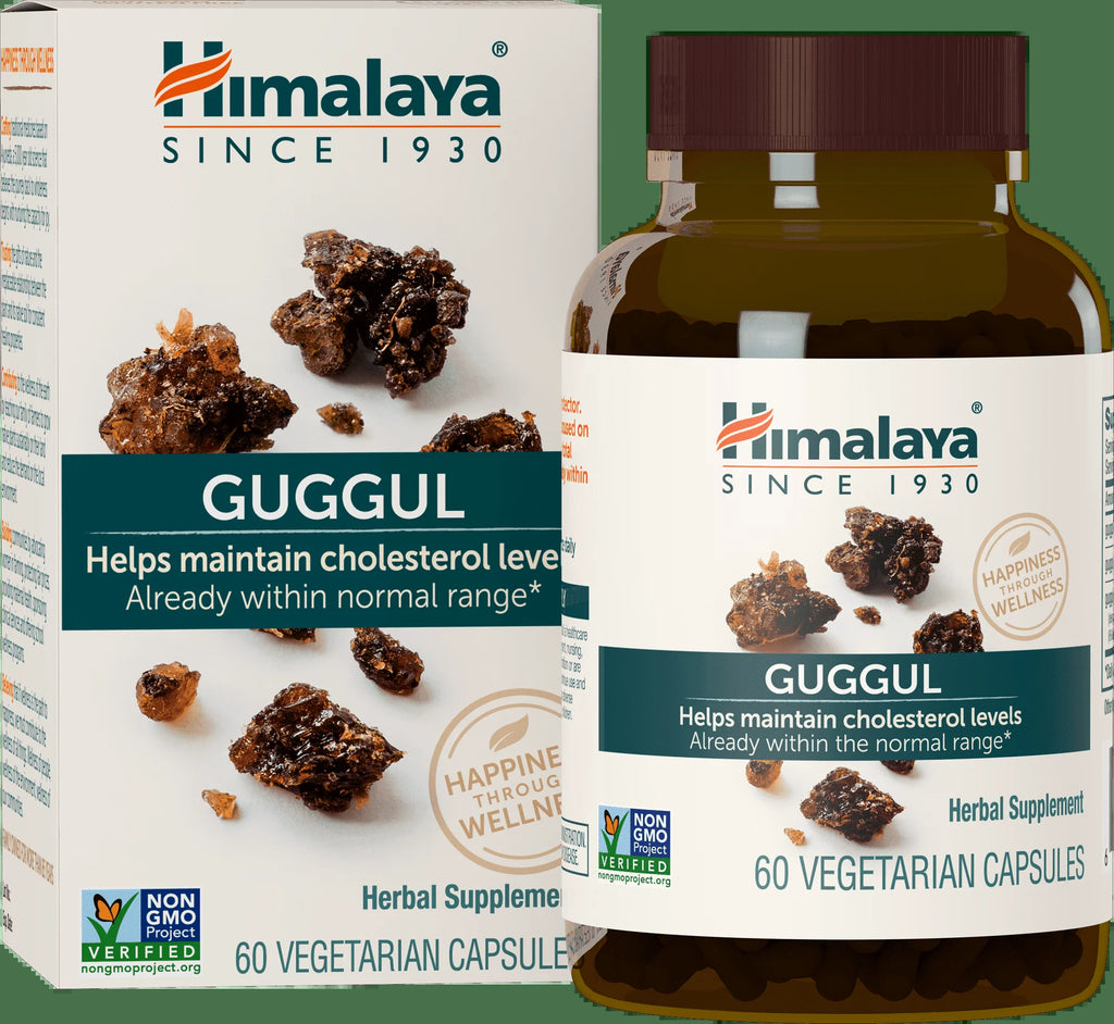 Guggul Herbal Supplement, HDL & LDL Support, Liver Cleansing, 60 Capsules