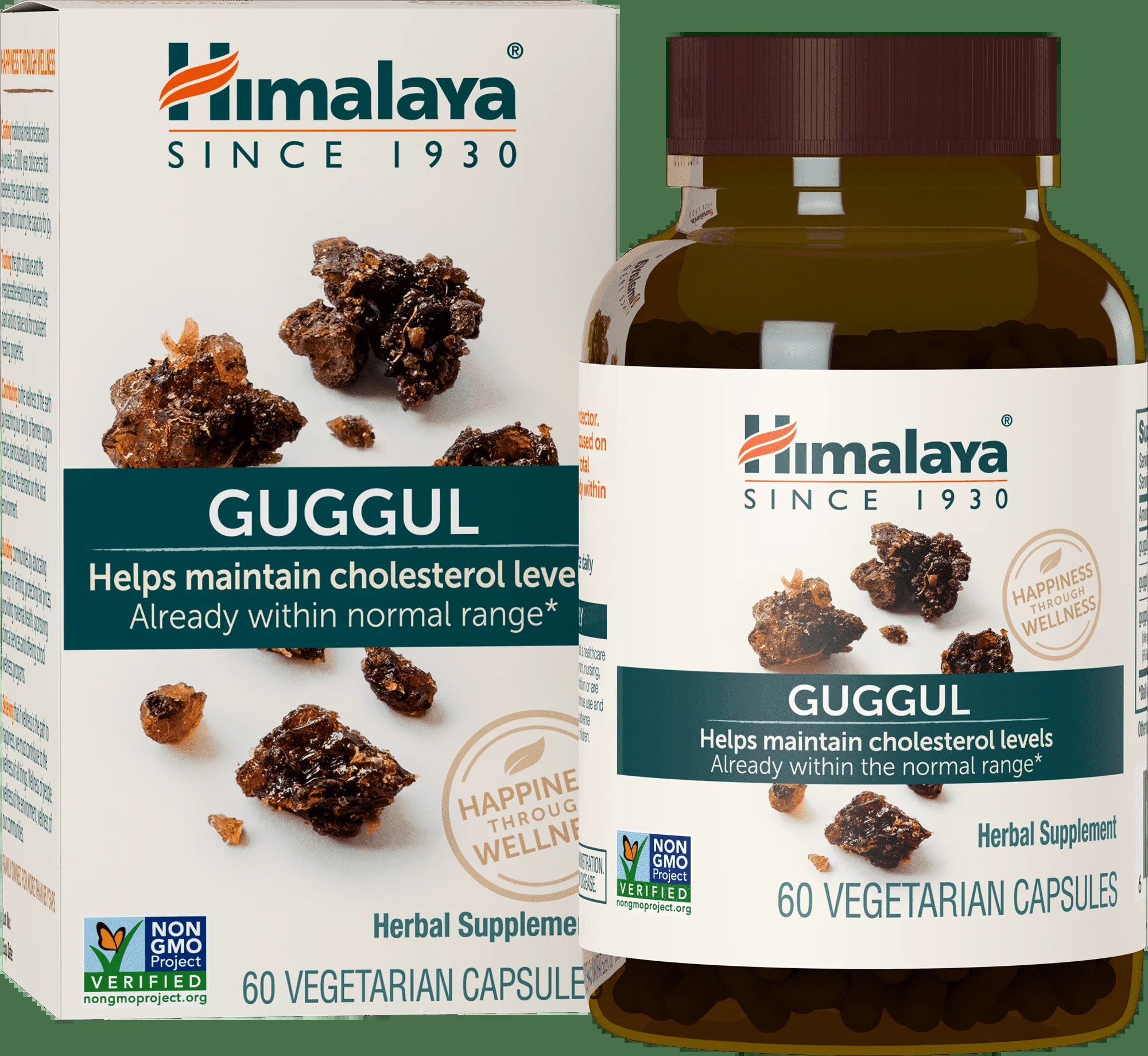 Guggul Herbal Supplement, HDL & LDL Support, Liver Cleansing, 60 Capsules