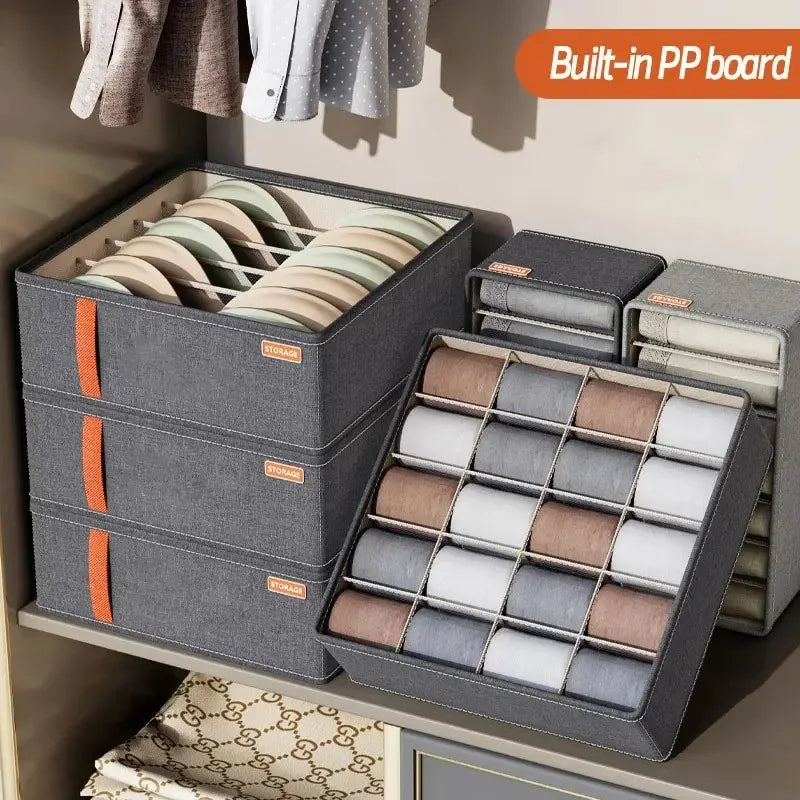 Bedroom Cabinet Drawer Underwear Organizer Socks Bra Clothing Storage Boxes Wardrobe Clothes Organizer Pants Socks Organizer