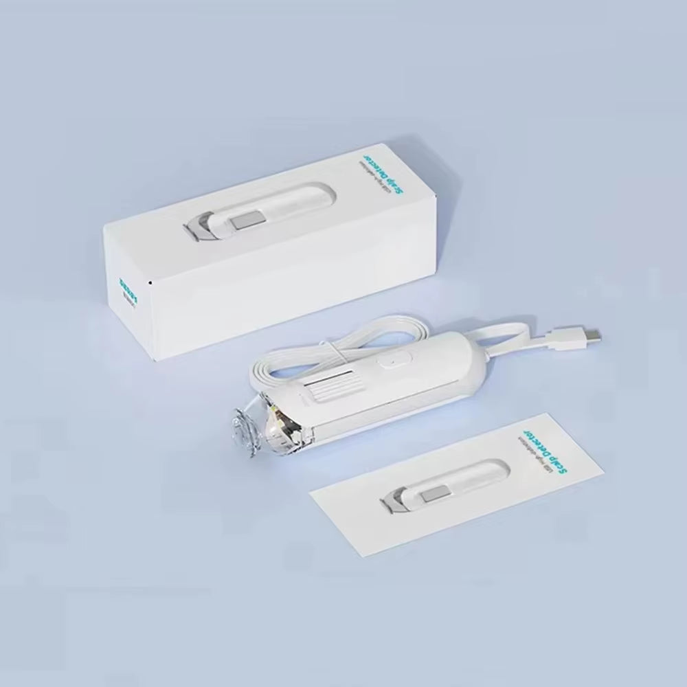 Electron Dermatoscope Scalp Camera Detection Professional Facial Skin Analyzer Machine Digital Microscope Pores Magnifier NEW