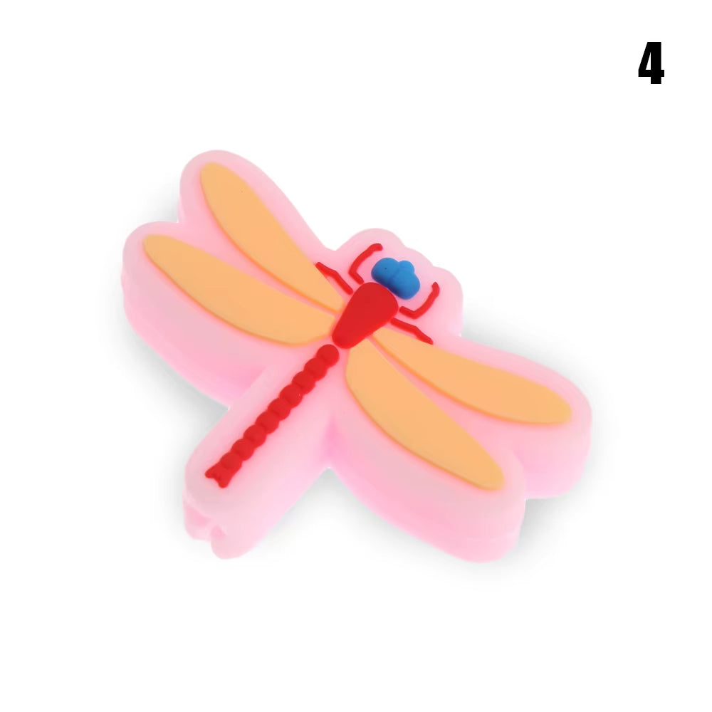 Cartoon Insect Shape Wire Cord Protector Silicone Case Data Line Cover Cute Animal Wired Earphone USB Charger Cable Protectors