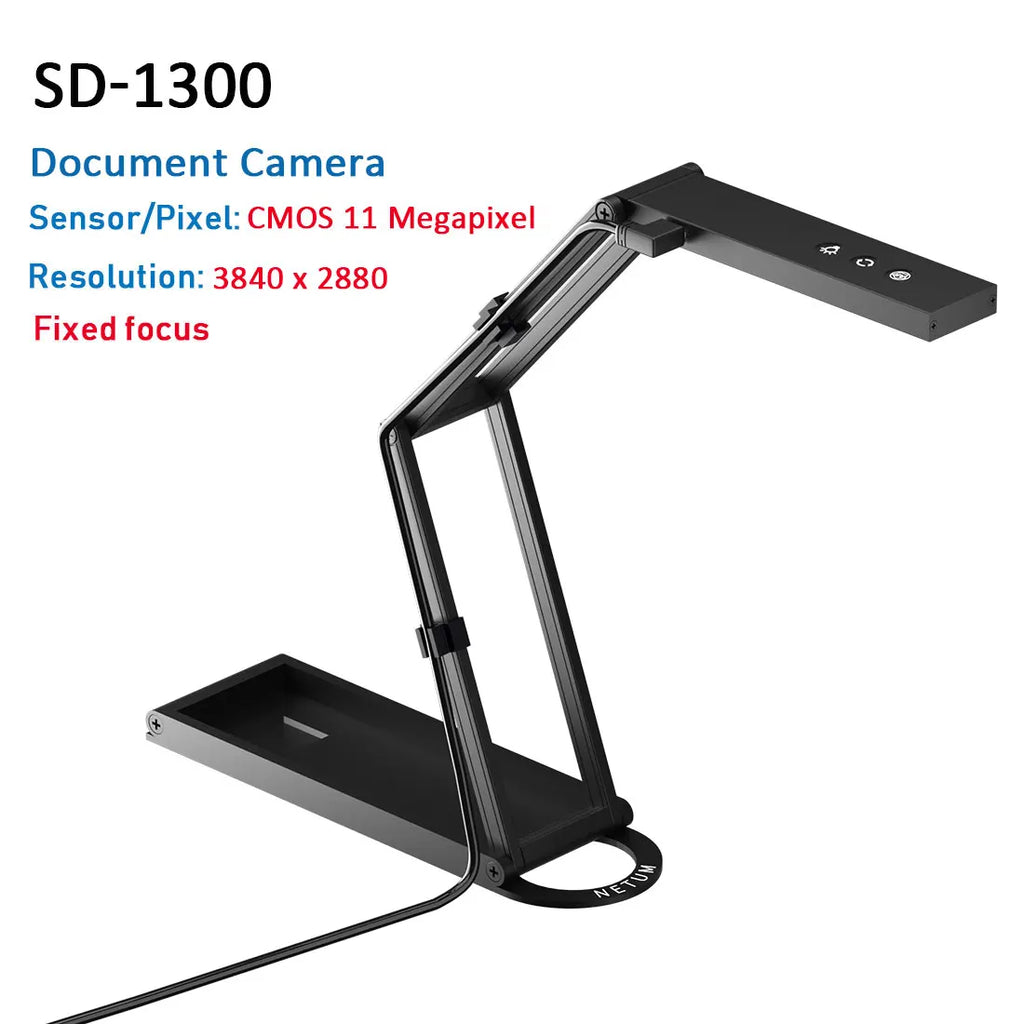 Book Scanner T101 Autofocus Document Scanner Max A4 A3 Size with Smart OCR Led Table Desk Lamp for Family Home Office