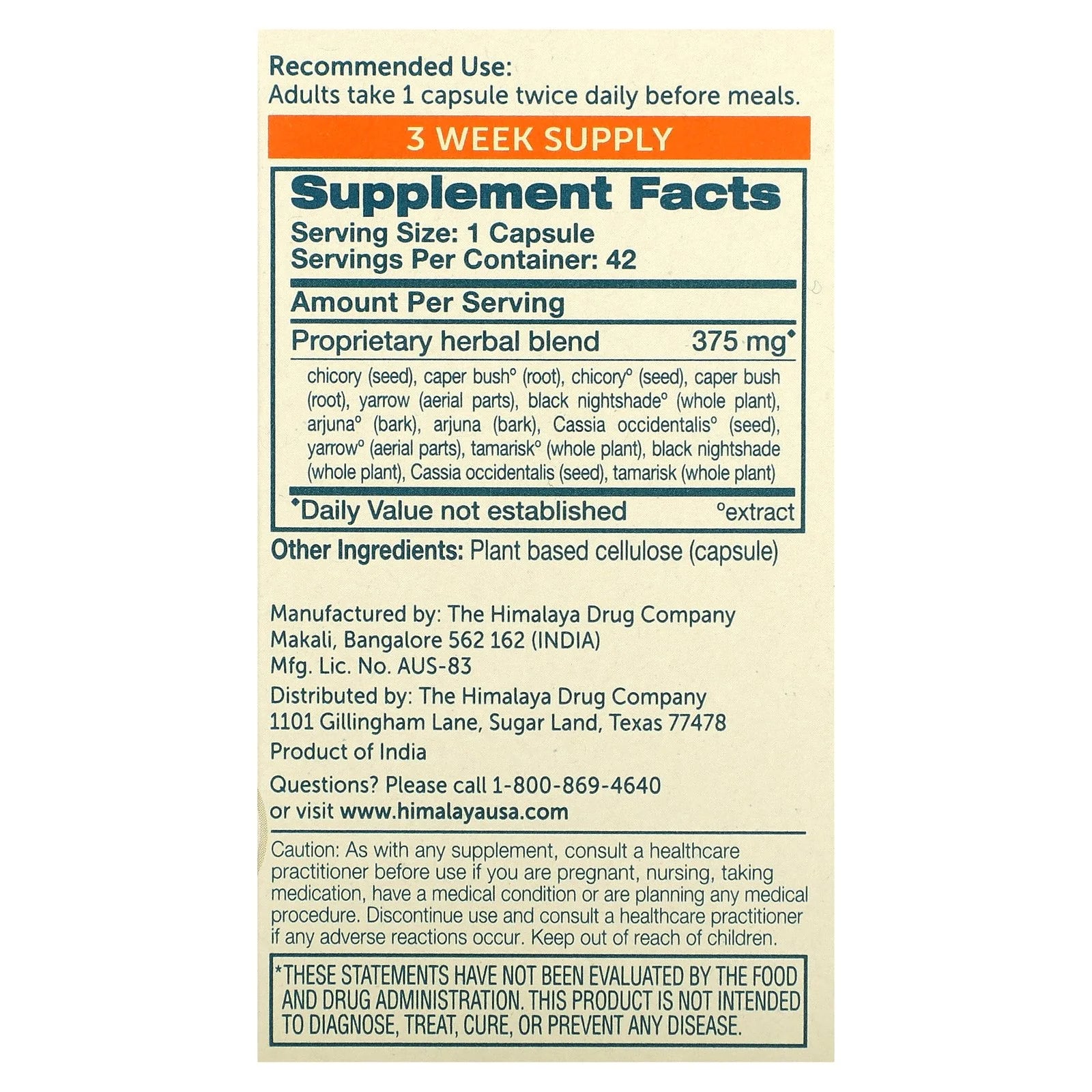 Livercare for Total Liver Support, Cleanse and Detox, Protects Cells & Enzymes, 375 Mg, 42 Capsules