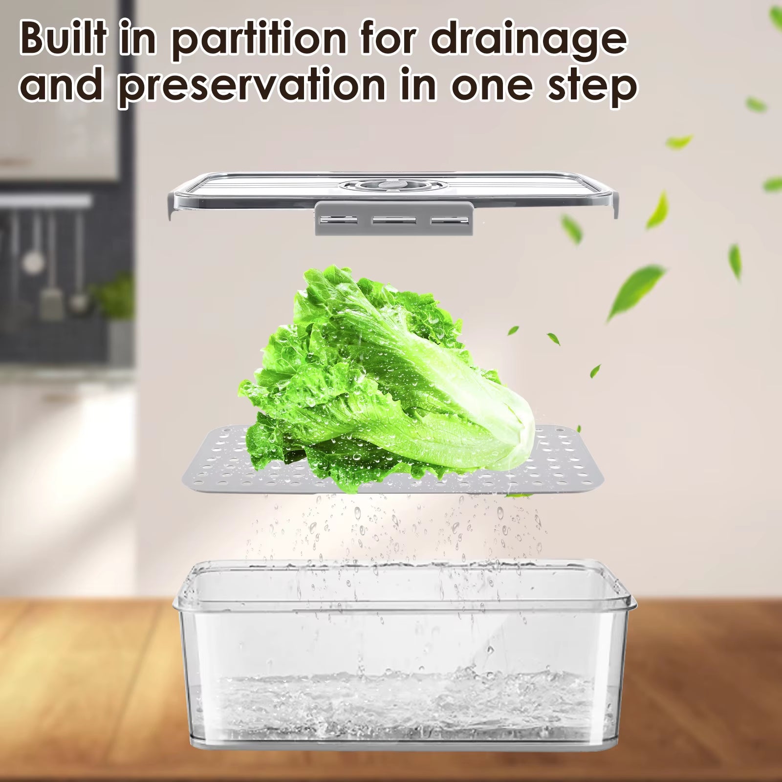 Bread Preservation Box Sealing Bread Toast Storage Container Kitchen Food Keep Fresh Organizer with Snap Time Recording