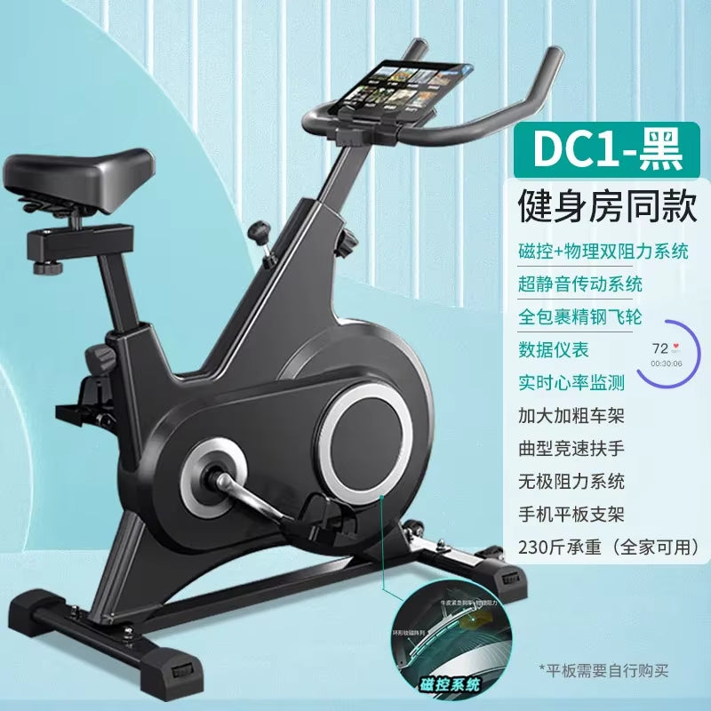 Smart Magnetic Indoor Cycling Bike: Mini Fitness Equipment for Weight Loss and Quiet Exercise