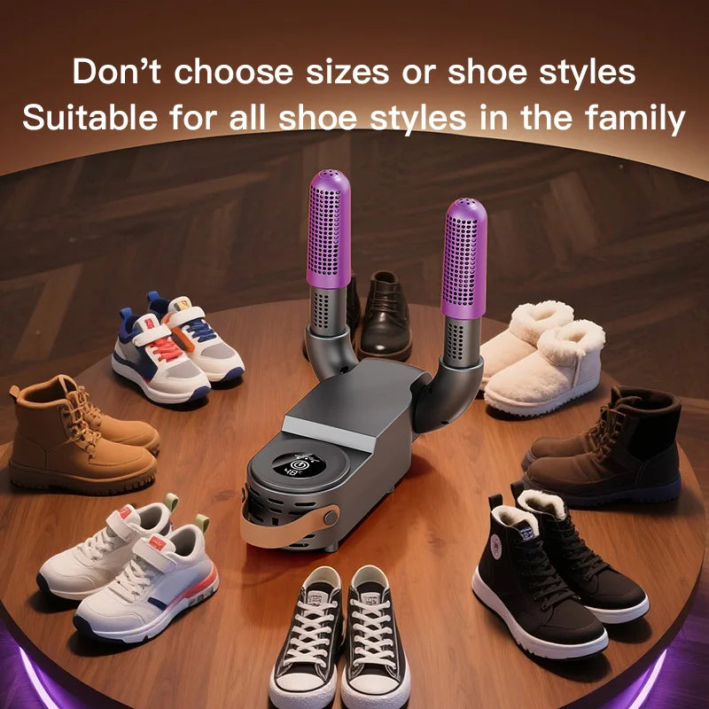 Xiaomi Shoe Dryer Smart Timer Adjustable Dryer Foldable Constant Temperature Boot Dryer Fast Drying Household Footwear Dryer