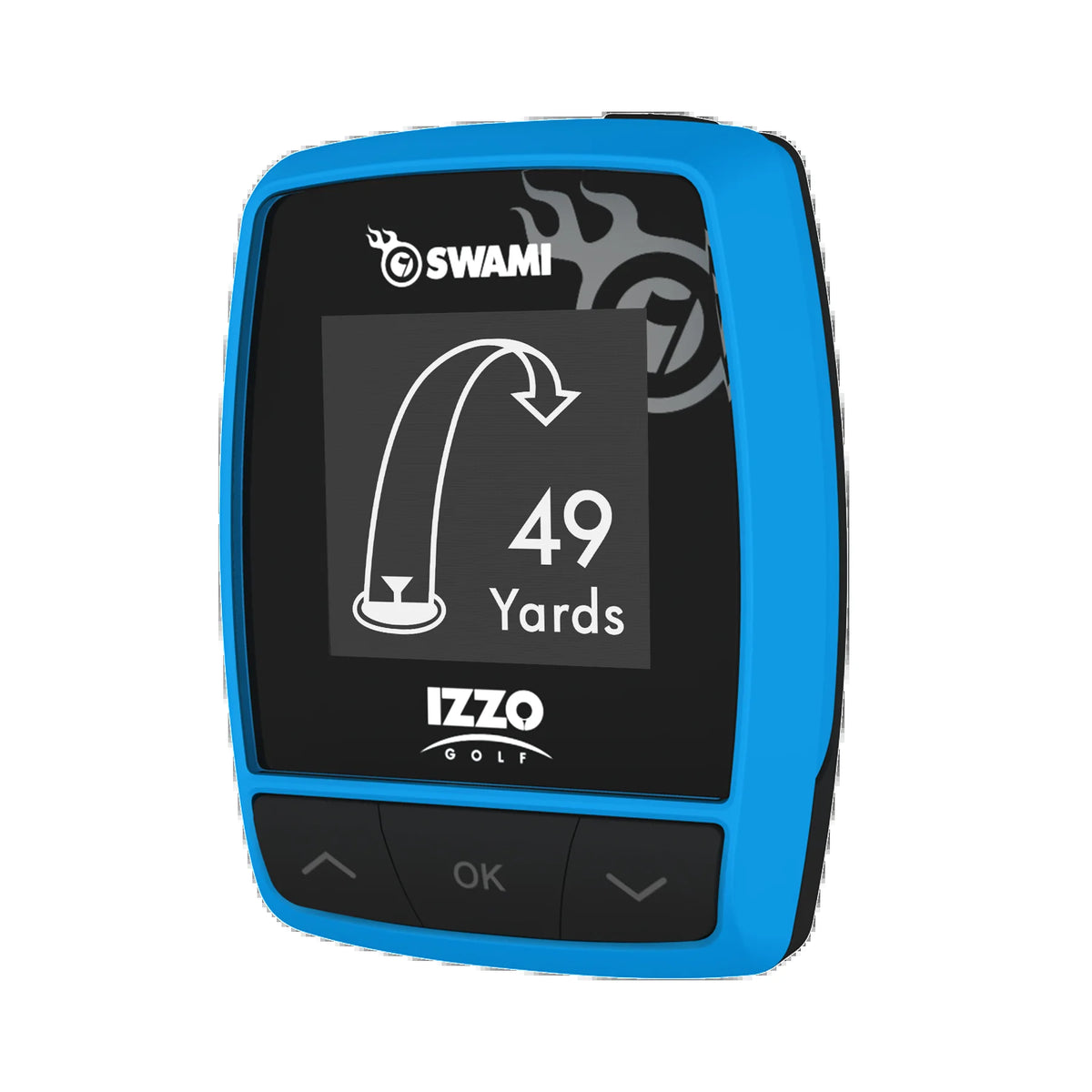 Swami KISS Golf GPS Rangefinder, with 38,000+ Preloaded Course Maps