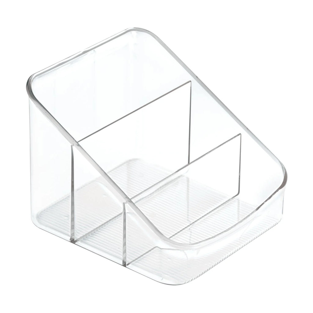 Clear 3-Tier Linus Packet Organizer Bin