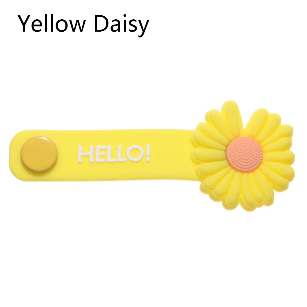 Cute Cartoon Data Cable Organizer Multifunction Cord Protector Bookmark Clips Wire Cord Winder Data Line Storage Earphone Winder