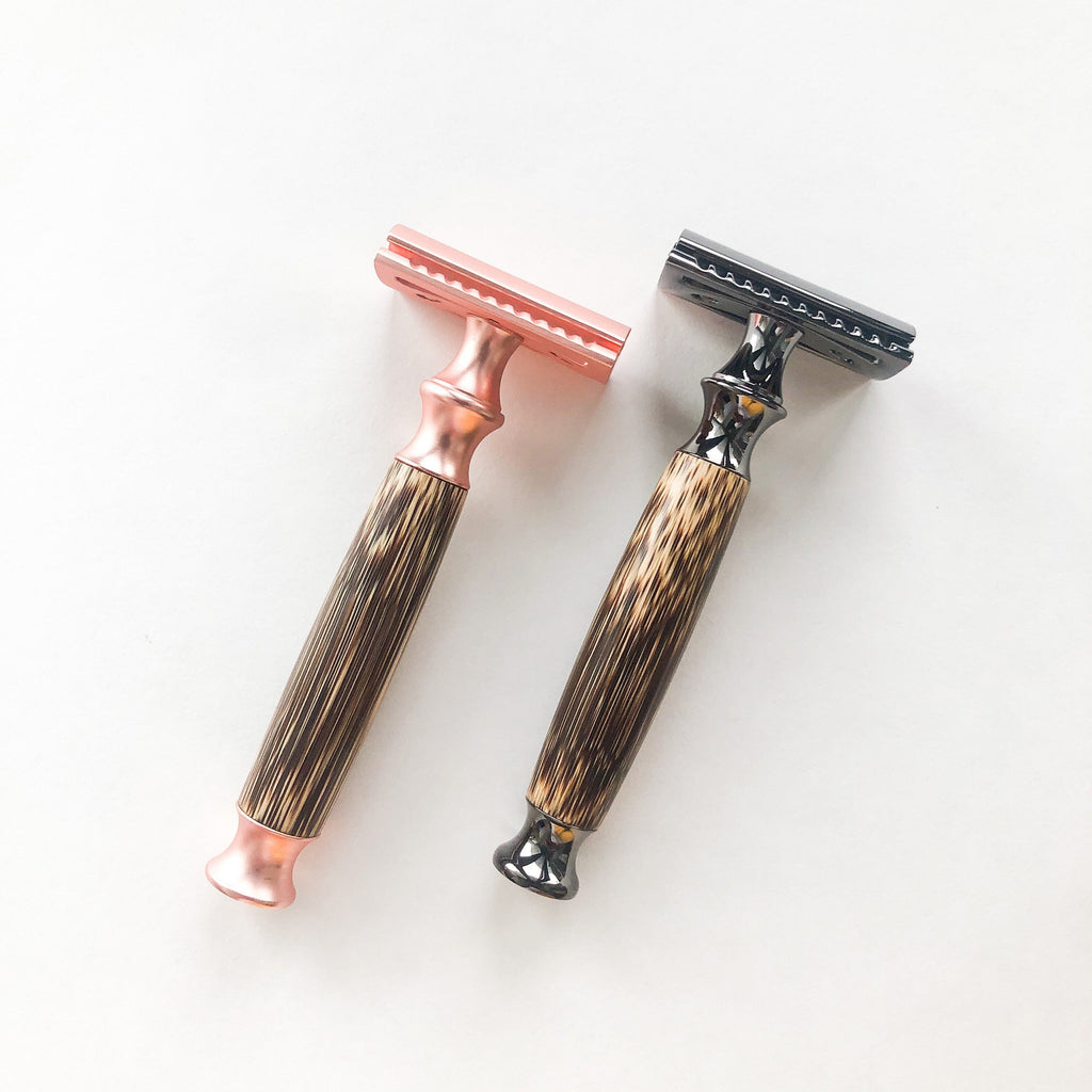 Bamboo Safety Razor - Plastic Free Zero Waste & Sustainable Shaving-4