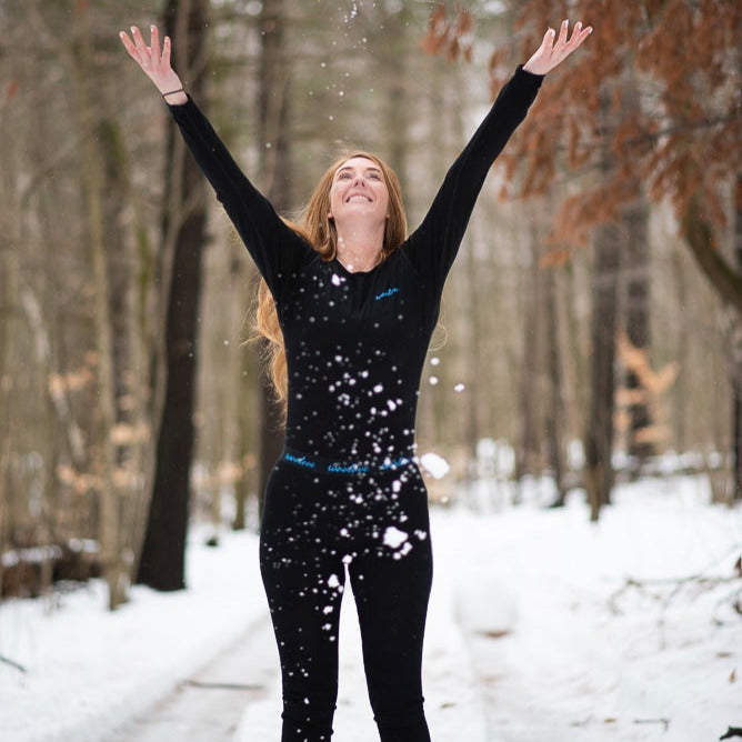 Women's 100% Merino Wool Thermal Long Underwear Base Layer Leggings 260 GSM - Heavyweight