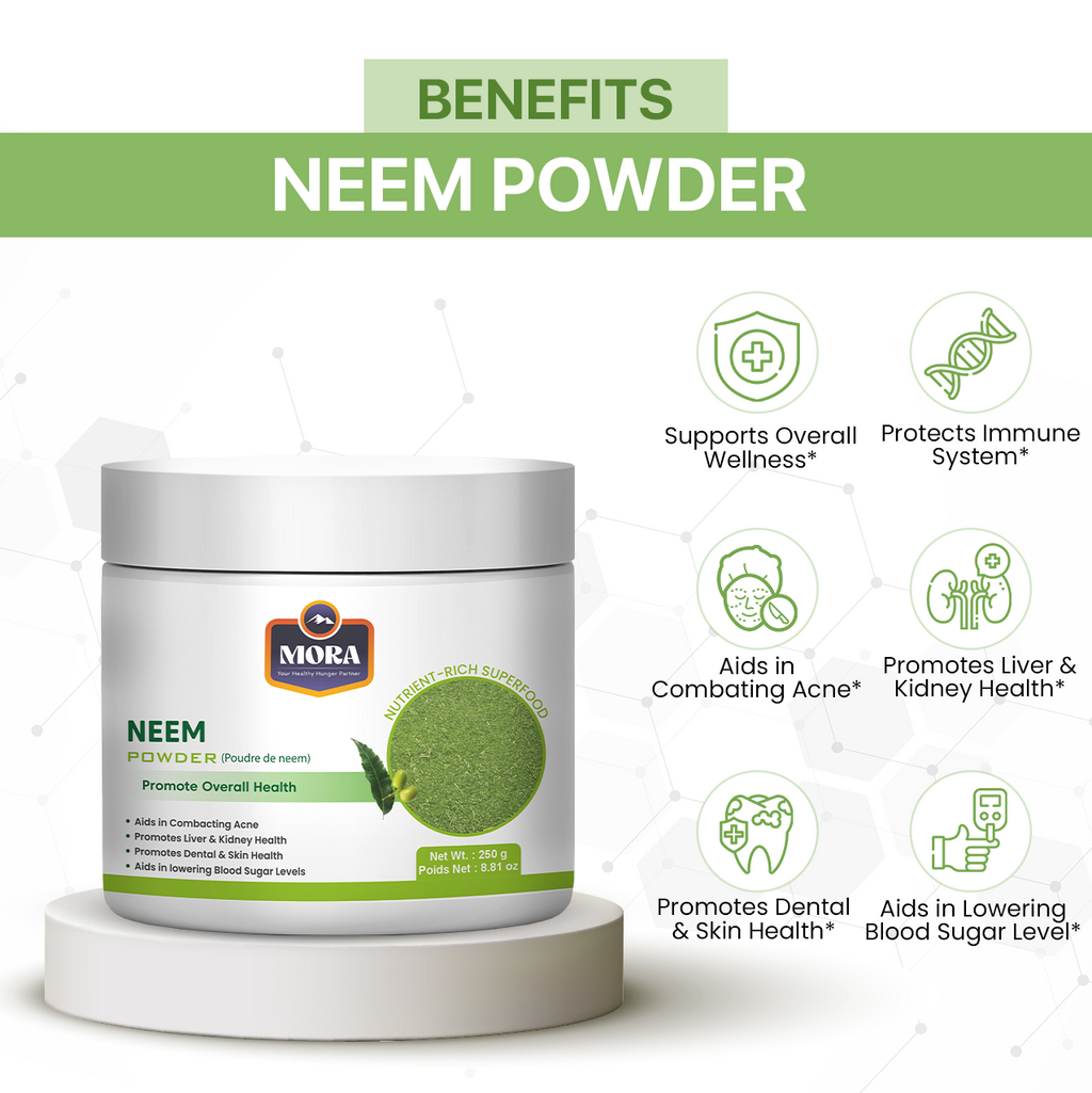Neem Powder for Skin Purity, Health & Detox Support-1