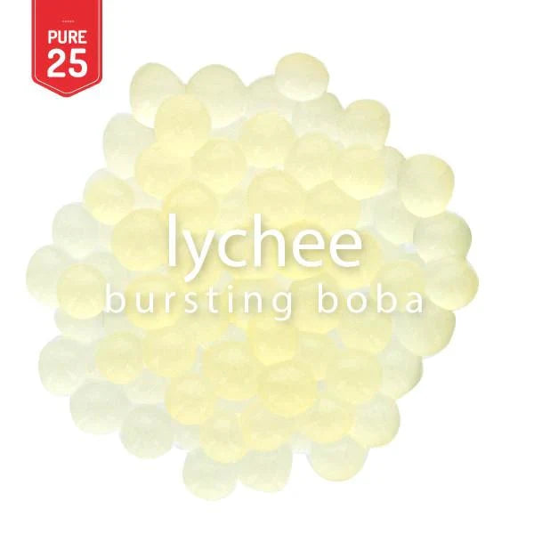 Lychee Bursting Boba Pure25 - Popping Boba - Bossen - Canada